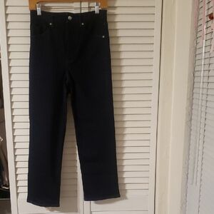 Express Men's Straight Dark Blue Jeans